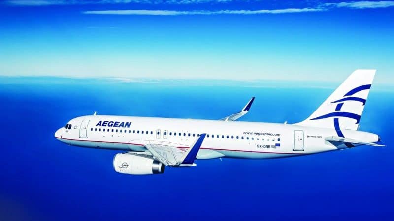 Крупнейшая греческая авиакомпания Aegean Airlines