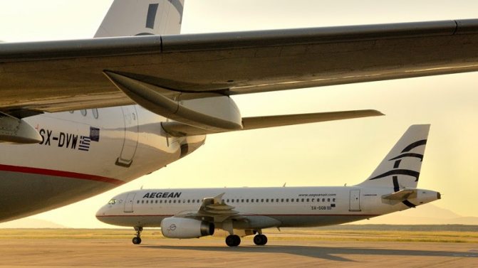 Крупнейшая греческая авиакомпания Aegean Airlines